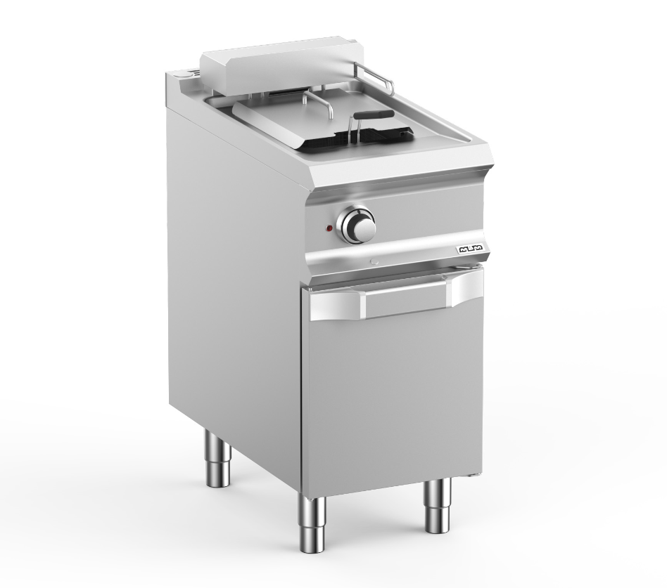 Compacte professionele horeca frituur voor een foodtruck