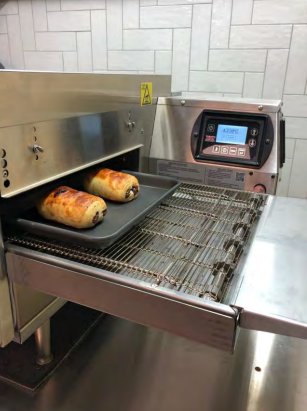 XLT 1620 professionele lopende band pizza oven